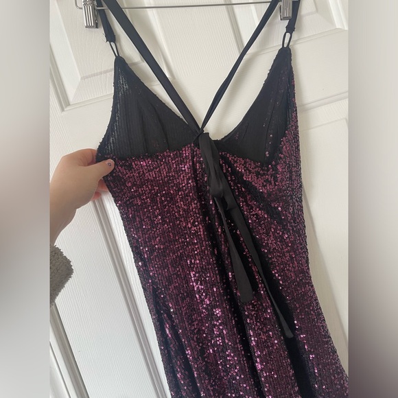 Free People Gold Rush Sequin Mini Dress 0365 - Picture 7 of 10